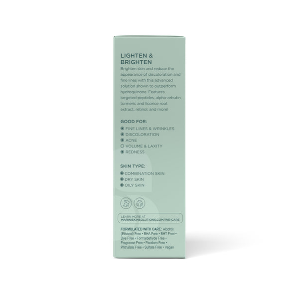 Marini Luminate Face Lotion | Crosier Skincare Pro Aging and Acne Spa