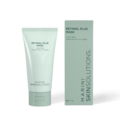 Retinol Plus Mask by Marini Skinsolutions with packaging on a white background. Formerly Jan Marini Skin Research